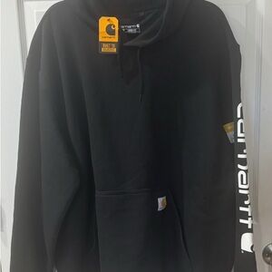 Carhartt Black 2XL Loose Fit Hoodie